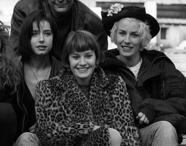 ananarama (l-r) Keren Woodward, Siobhan Fahey, and Sarah Dallin) at the Royal Albert Hall, prior to the British Record Industry Awards. 