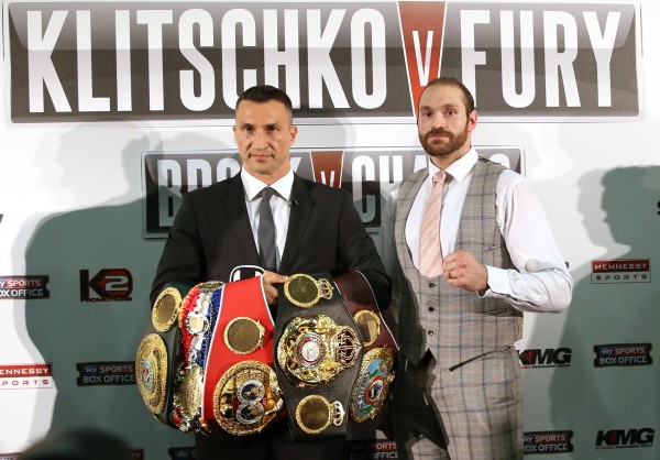 Wladimir Klitschko and Tyson Fury