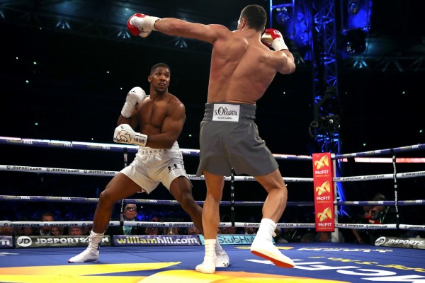 Joshua hits Klitschko