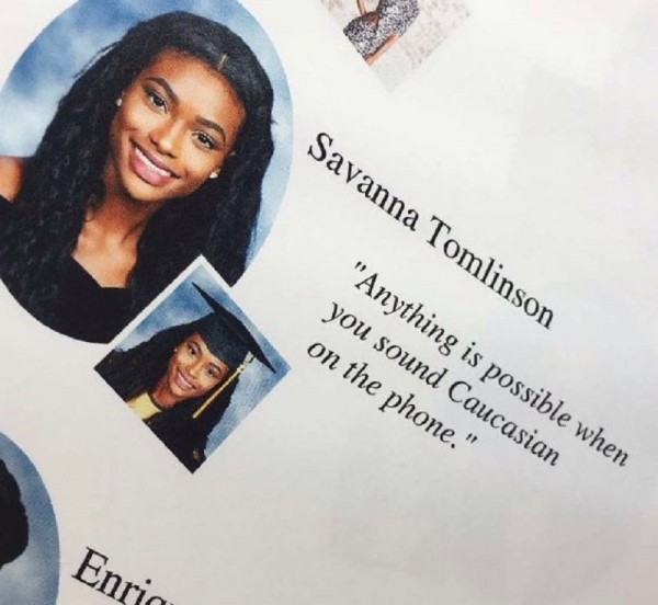 year book photo (Savanna Tomlinson)