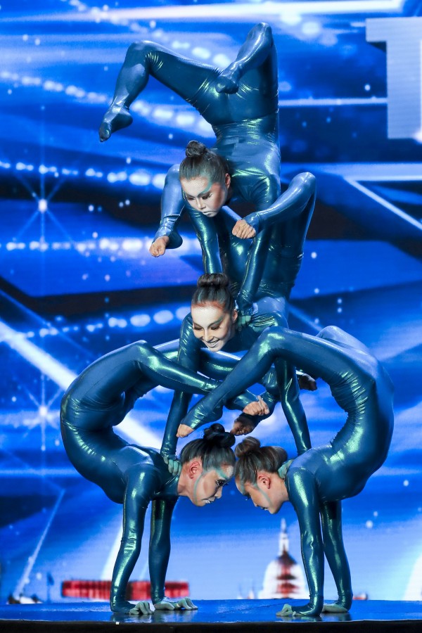  ITV undated handout photo of Angara Contortion during the audition stage for ITV1's talent show, Britain's Got Talent.