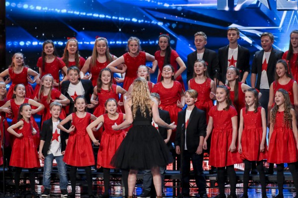  ITV undated handout photo of Perfect Pitch Creation during the audition stage for ITV1's talent show, Britain's Got Talent.