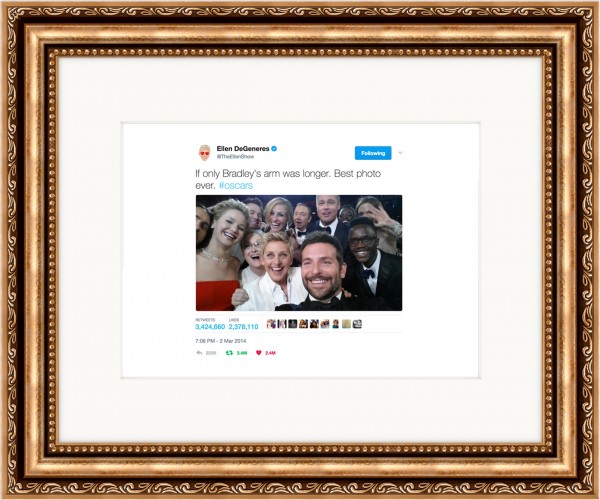 Framed Tweets.