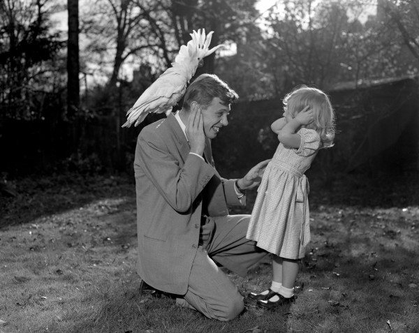 Attenborough and daughter