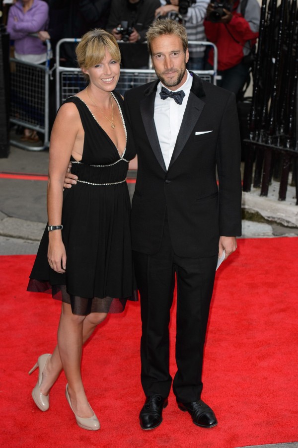 Ben Fogle and his wife Marina (Dominic Lipinski/PA)