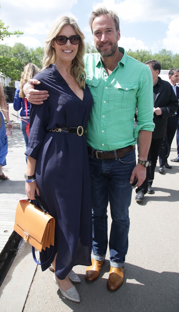 Ben Fogle and Marina (Yui Mok/PA)