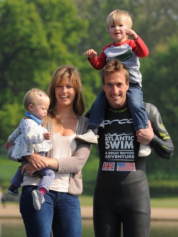 Ben Fogle and his family in 2012 (Stefan Rousseau/PA) 