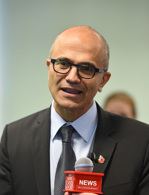 Microsoft CEO Satya Nadella (Lauren Hurley/PA)