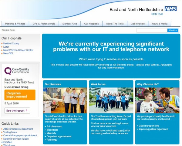 NHS website