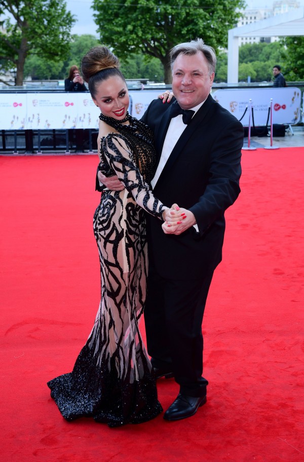 Ed Balls and Katya Jones