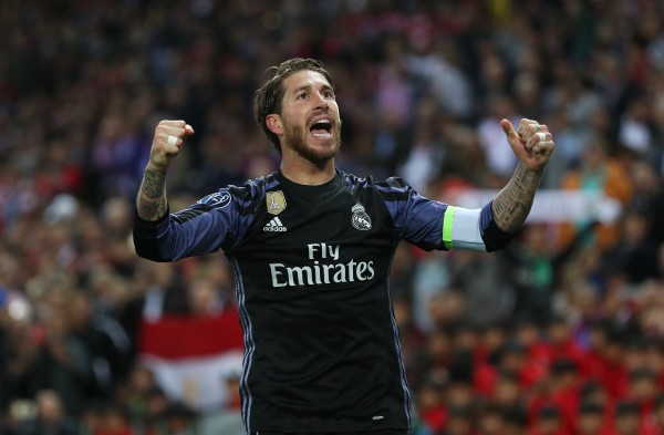 Real Madrid's Sergio Ramos