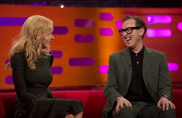 Nicole Kidman and Alan Cumming on The Graham Norton Show  (Isabel Infantes/PA) 