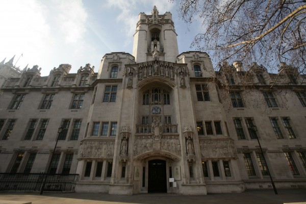 A preview screening event for The Trial was held in London's Supreme Court.