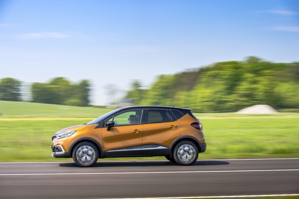 There's an updated range of colours for the Captur available