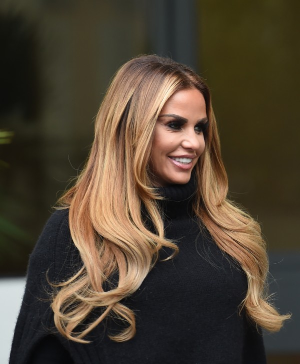  Katie Price (Charlotte Ball/PA)