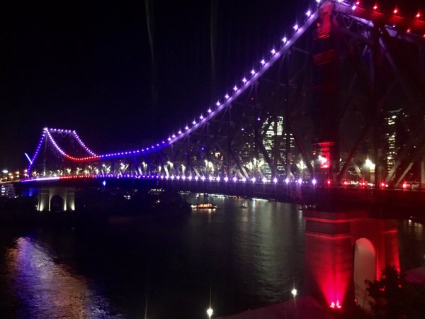 Story Bridge in Brisbane, Australia.