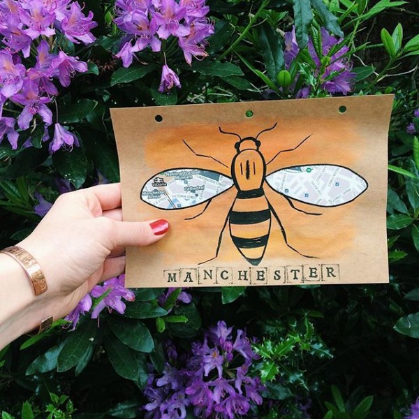 illustration of a bee (Abi Alsop/PA)