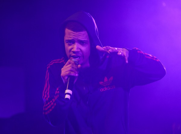 Raleigh Ritchie performs ahead of RUN-DMC