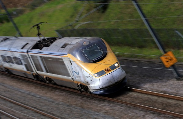 a Eurostar train