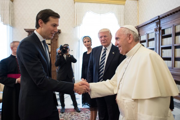 Kushner and the Pope