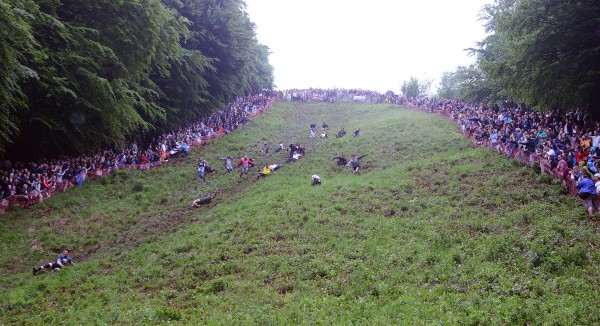 Cheese rolling