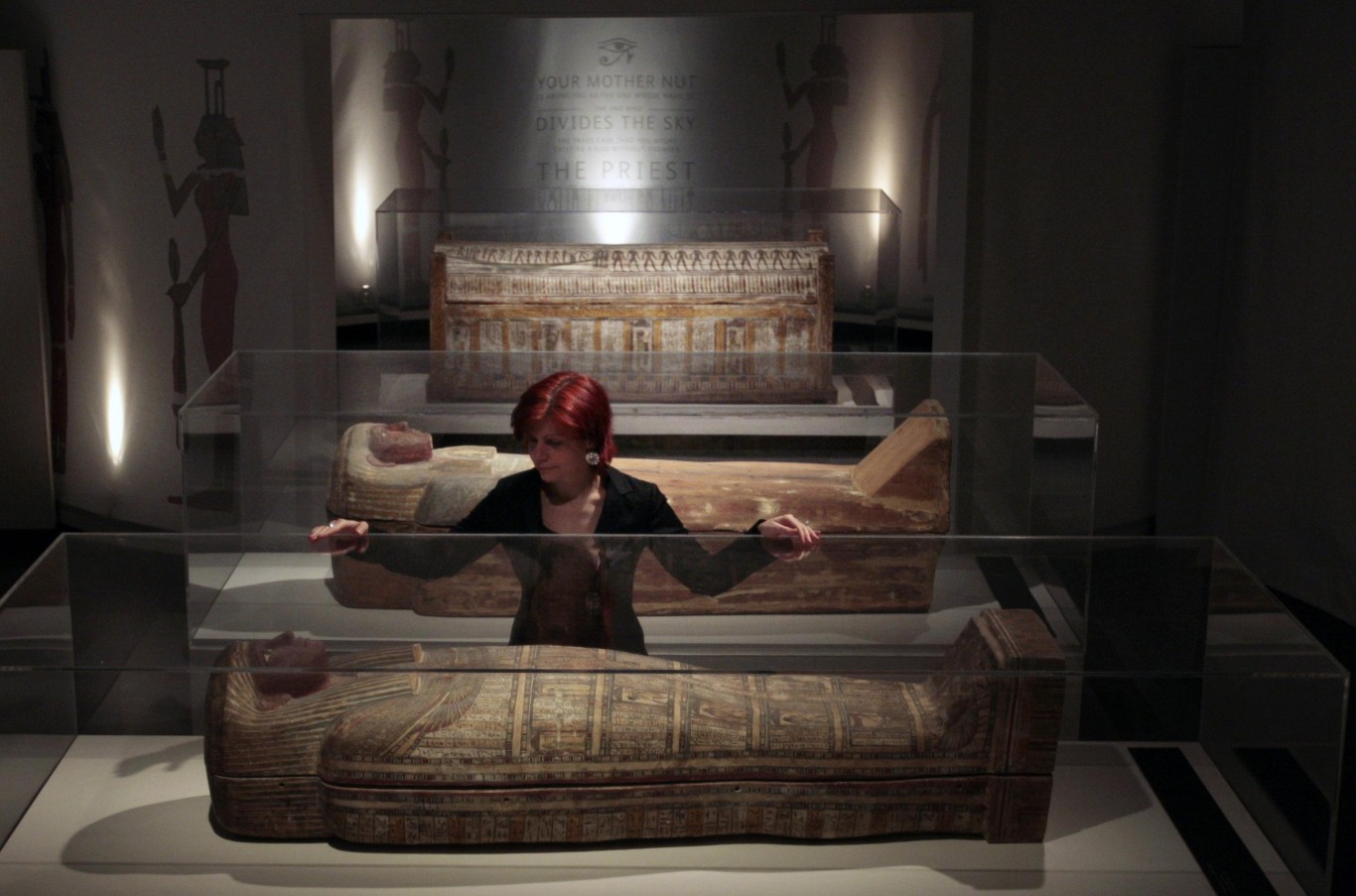 Ancient Egyptian mummies 