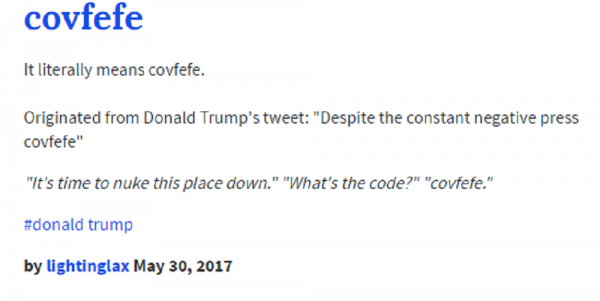 Everyone Is Completely Baffled By The Word 'covfefe' In Donald Trump's ...