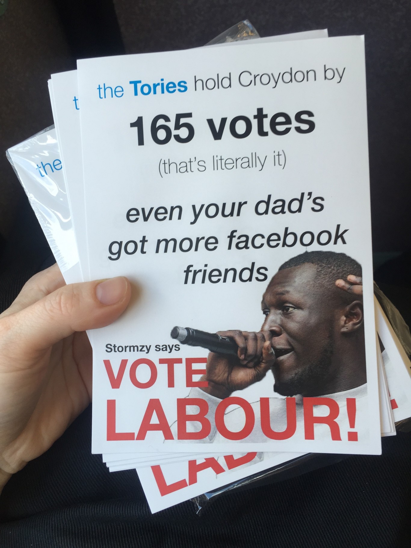 Even Your Dad S Got More Facebook Friends These Pro Labour Leaflets Are Going Down A Storm In