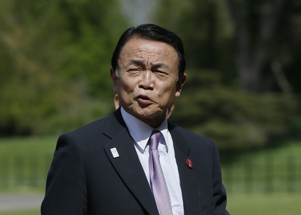 Taro Aso.