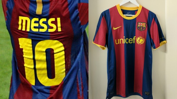 barcelona champions league jersey