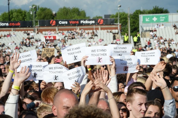 Manchester attack benefit concert (Dave Hogan for One Love Manchest/PA)