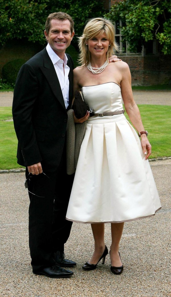 Anthea Turner and Grant Bovey