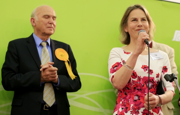 Vince Cable after losing his seat in 2015