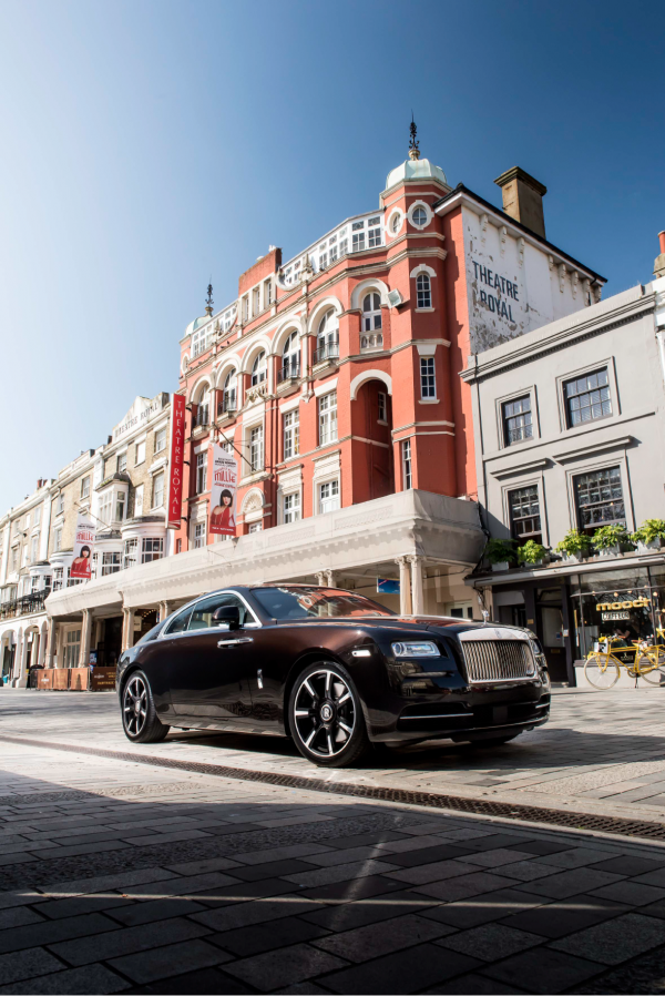 The 'Inspired by Music' Wraith features many bespoke touches