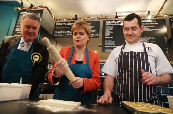John Nicolson and Nicola Sturgeon