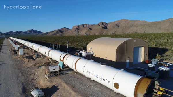 Hyperloop One test track