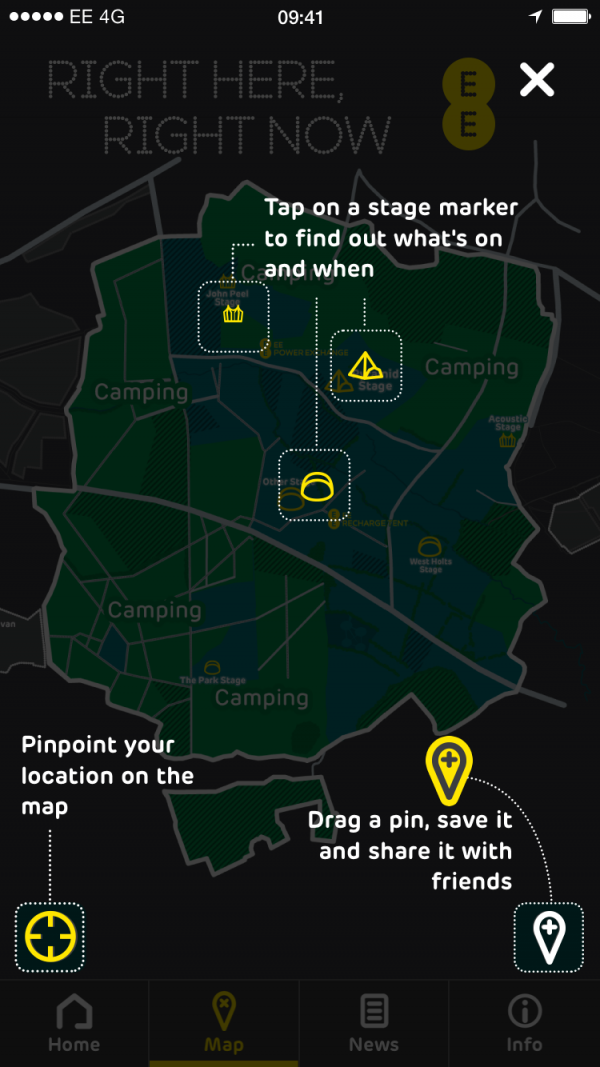 Glastonbury app