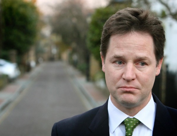 nick clegg (Dominic Lipinski/PA)