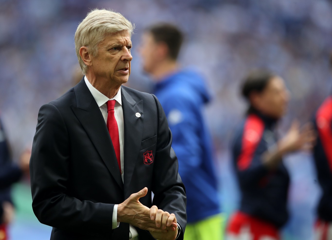 Arsenal manager Arsene Wenger during the Emirates FA Cup Final