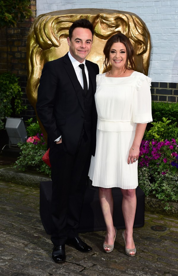 Ant McPartlin and Lisa Armstrong (Ian West/PA)