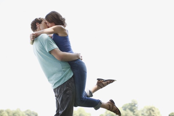 A couple embrace (Tom Merton/Getty Images)
