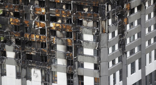 Grenfell Tower in west London. 