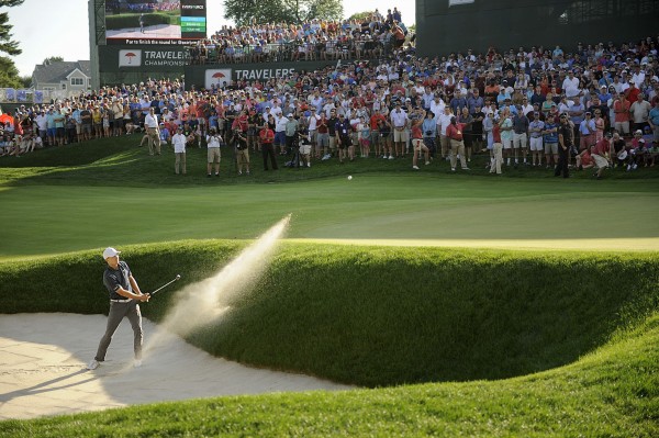 Jordan Spieth at the Travelers Championship