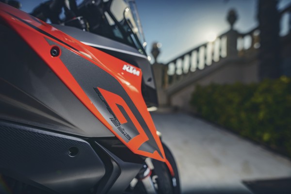 The new Touring Package is available for free on all new Super Duke GTs