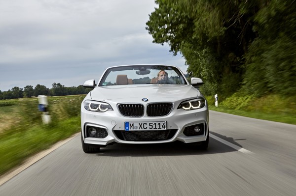 Larger air intakes give the 2 Series a more imposing look
