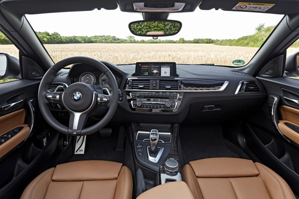 The interior of the 2 Series has been lightly refreshed