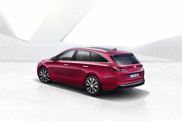 The i30 Estate benefits from greater levels of space