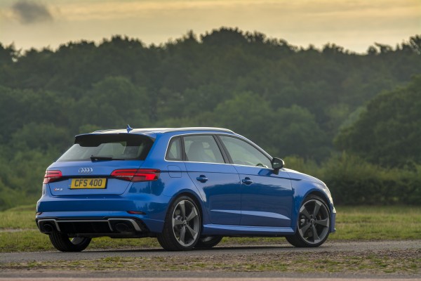 The RS3's styling is certainly attractive