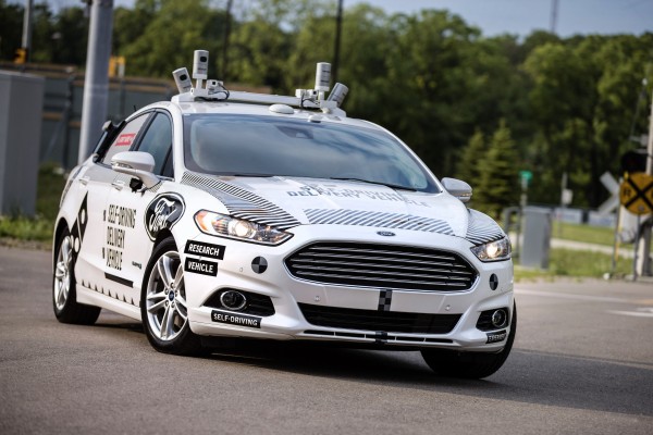 Ford Domino's driverless delivery