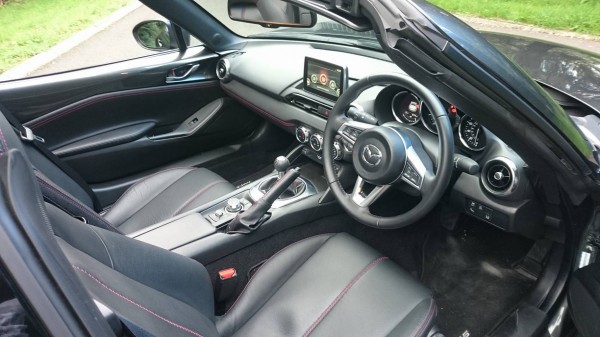 The MX-5's interior is well made